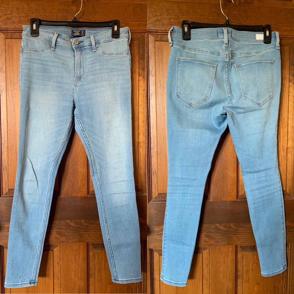 abercrombie harper low rise jean jegging. 6S